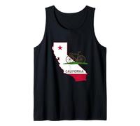Ride California - Ciclismo de Carretera Inspirado en Cali Camiseta sin Mangas