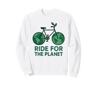 Ride For The Planet Día de la Tierra Bicicleta Ciclista Ciclismo Sudadera