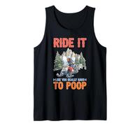 Ride It Like You Really Have To Poop Carreras de Jinete Camiseta sin Mangas