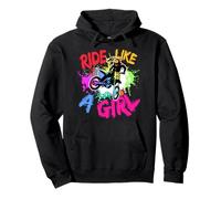 Ride Like A Girl Motocross Dirt Bike Motociclista Regalo Sudadera con Capucha