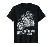 Ride Like You Stole It Biker Funny Dad Mens Motorcycle Lover Camiseta