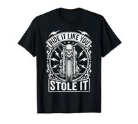 Ride Like You Stole It Biker Funny Dad Mens Motorcycle Lover Camiseta