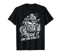 Ride Like You Stole It Biker Funny Dad Mens Motorcycle Lover Camiseta