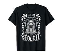 Ride Like You Stole It Biker Funny Dad Mens Motorcycle Lover Camiseta