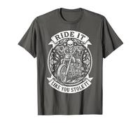 Ride Like You Stole It Biker Funny Dad Mens Motorcycle Lover Camiseta