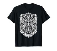 Ride Like You Stole It Biker Funny Dad Mens Motorcycle Lover Camiseta