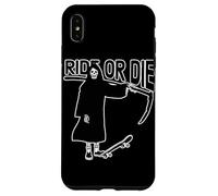 Ride or Die Grim Reaper Skater Carcasa para iPhone XS MAX
