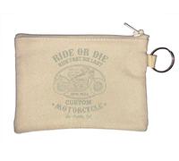 Ride Or Die Ride Fast Die Last - Llavero personalizado para motocicleta, diseño de Los Ángeles, California, color beige, beige, Talla única