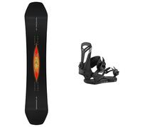 RIDE - Packs (snowboard + fijaciones) - Pack Benchwarmer 2026 - Negro Negro 151 cm.154W cm.159 cm