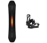 RIDE - Packs (snowboard + fijaciones) - Pack Benchwarmer 2026 - Negro Negro 154W cm.159 cm.151 cm