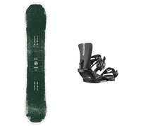 RIDE - Packs (snowboard + fijaciones) - Pack Control 2026 de Madera - Verde Verde 155 cm.152 cm.163W cm.158 cm