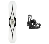RIDE - Packs (snowboard + fijaciones) - Pack Zero 2026 - Negro Negro 155 cm.157W cm.159 cm