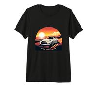 Ride The Horizon JDM Japan Drift Culture Speed Car Rally S17 Camiseta Premium