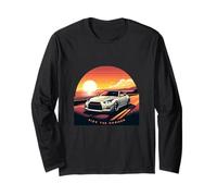 Ride The Horizon JDM Japan Drift Culture Speed Car Rally S17 Manga Larga