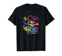 Ride The Storm, Pirate Skull Storm Adventure Graphic Camiseta