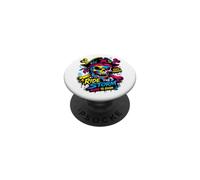 Ride The Storm, Pirate Skull Storm Adventure Graphic PopSockets PopGrip Adhesivo