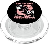 Ride The Wind Únete al Sky Kite Surfing PopSockets PopGrip para MagSafe