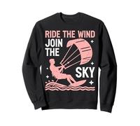 Ride The Wind Únete al Sky Kite Surfing Sudadera