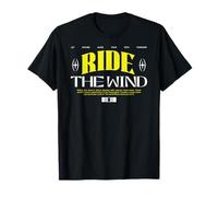 Ride The Wind - Urban Typography Streetwear Camiseta