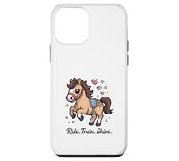 Ride Train Shine Cute Pony - Entrenador de equitación Carcasa para iPhone 12 Mini