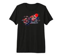 Ride with Passion Explore The Thrill of The Ride Sunset tee Camiseta Premium