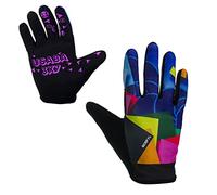 Ridefyl, Guantes Ciclismo 3x7 Chupete, Talla L, MTB, Unisex, Deporte, Fitness, Transpirable, Divertido, Táctiles, Elásticos, Agarre Óptimo, Fabricado en España