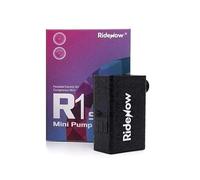 RIDENOW R1S - Mini Bomba de Aire eléctrica portátil para Bicicleta con Pantalla Medidor, 120 PSI, Recargable, Auto Stop, Válvula Presta Schrader, Corrección Automática E-Bike, MTB, Gravel, Carretera