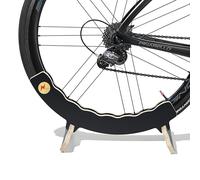 RIDENOW - Soporte para Bicicletas de Madera Compacto Compatible con Carretera, Gravel y MTB. Robusto y Duradero, Ahorra Espacio, Variedad de Colores Seguro y Elegante para el Hogar (Wengue)