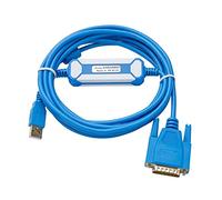 RIDENS IC690USB901 IC690ACC901 Adecuado GE90-30 GE90-70 Series Cable de programación de PLC Versión de Puerto USB y RS232 (Color : IC690USB901(USB), Size : 2.5M)