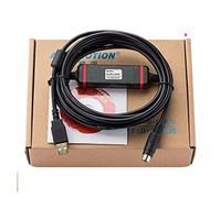 RIDENS Línea de Descarga de Datos de comunicación de Cable de programación de PLC de la Serie FATEK FBS Adecuada USB-FBS-232P0-9F + (Color : FTDI Type, Size : Around 2.5M)