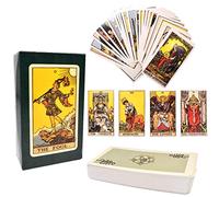 Rider Waite Tarot - 78 Piezas, Cartas de Marsella, Juego de Mesa Interactivo en Inglés para Adultos, Hombres y Mujeres
