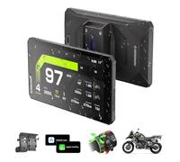 RiderNav R7M 7" CarPlay y Android Auto Inalámbricos para Motocicletas BMW - Control Nativo de Wonder Wheel Cámara de Acción | Lectura de Datos en Tiempo Real (TPMS/RPM) |Actualizaciones OTA|GPS IP69K