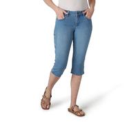 Riders by Lee Indigo Capri de Mezclilla Ultra Suave para Mujer, Cielo, 16 US