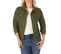 Riders by Lee Indigo Denim Jacket Chaqueta Vaquera, Verde Oliva, M para Mujer
