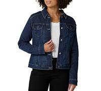 Riders by Lee Indigo Denim Jacket Jeans, Drenched-Dark Blue, XL para Mujer