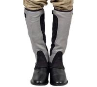 Riders Trend 100800241-BLKGRY-XL - Polainas de equitación, Color Negro/Gris, Talla XL
