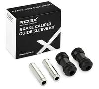 RIDEX 1165G0109 Juego de casquillos guía pinza de freno Trasero Delantero con pernos Compatible con AUDI A4 B8 Avant 8K5