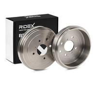 RIDEX 123B0232 2x Tambor de freno Trasero Tambores de freno Freno de tambor