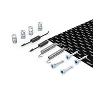RIDEX 1337P0015 Juego de accesorios zapatas de freno de estacionamiento Trasero ambos lados Compatible con BMW 5 Sedán E60
