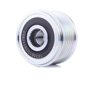 RIDEX 1390F0101 Rueda libre de alternador compatible con FORD MONDEO IV Turnier BA7 MONDEO IV BA7 MONDEO IV Sedán BA7, RENAULT MEGANE II Ranchera familiar KM0/1, FIAT DUCATO Caja/Chasis 244 Ulysse 179