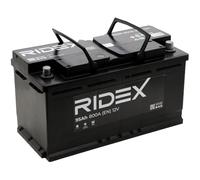 RIDEX 1S0022 Batería Compatible con VW Transporter T4 Bus 70B, 70C, 7DB, 7DK, 70J, 70K, 7DC, 7DJ