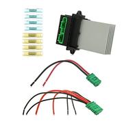 RIDEX 2975R0042 Resistencia de ventilador Resistencia de Ventilador de Calefacción Resistencia de ventilador de calefacción Resistencia de ventilador de habitáculo compatible con RENAULT TWINGO II CN0