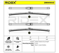 RIDEX 298W0045 Limpiaparabrisas