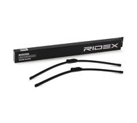 RIDEX Escobilla Limpiaparabrisas Juego de 2 Escobillas con spoiler Delante | Tipo de escobilla: Sin marco | Longitud 1: 650mm | Longitud 2: 600mm 298W0091