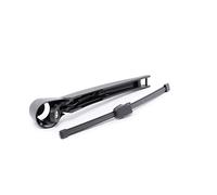 RIDEX 301W0016 Brazo del limpiaparabrisas lavado de parabrisas con caperuza con limpiaparabrisas incorporado compatible con VW Passat B6 Variant 3C5