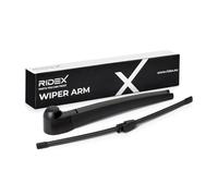 RIDEX 301W0175 Brazo del limpiaparabrisas lavado de parabrisas con caperuza con limpiaparabrisas incorporado Compatible con VW TOURAN 1T1, 1T2