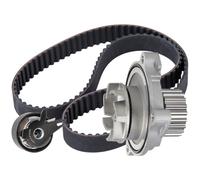 RIDEX 3096W0573 Bomba de agua + kit de correa de distribución Número de dientes: 122 26,5 mm con bomba de agua compatible con VW Transporter T4 Bus 70B, 70C, 7DB, 7DK, 70J, 70K, 7DC, 7DJ, VOLVO S70