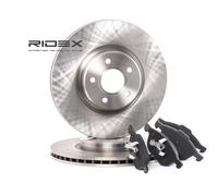 RIDEX 3405B0135 Kit de discos de freno y pastillas