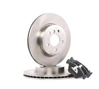 RIDEX 3405B0285 Kit de discos de freno y pastillas