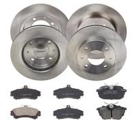 RIDEX 3405B0379 Kit de discos de freno y pastillas